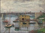 Bridge at Argenteuil on a Gray Day 